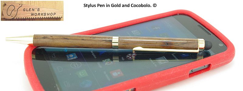 Stylus Pen in Cocobolo
