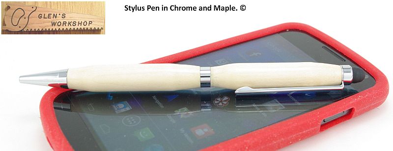 Stylus Pen in Maple