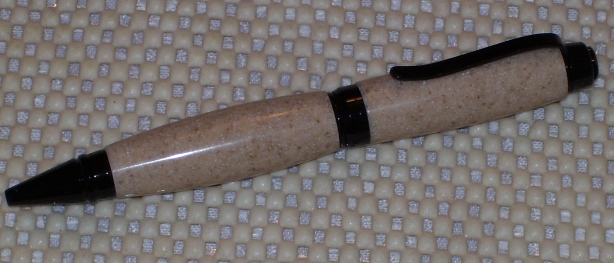 Tan Corian Cigar Pen