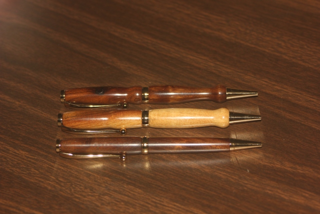 Texas Ebony Pens