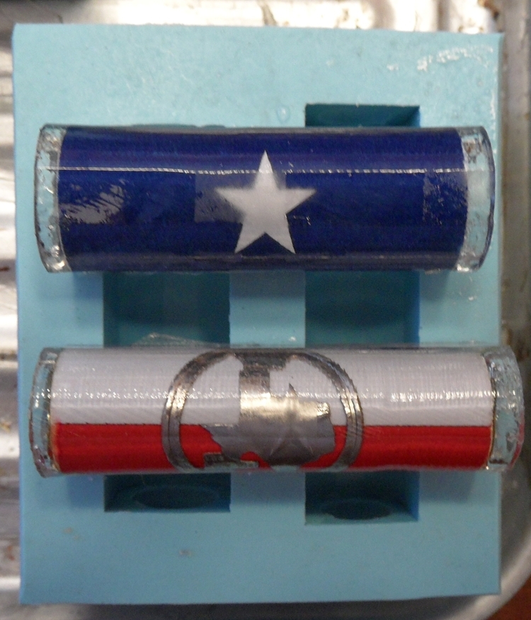 Texas State Quarter Jr Gent II pen blanks