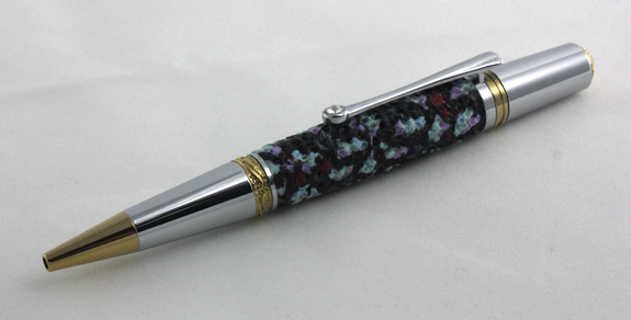 Textured Polymer Clay Pen