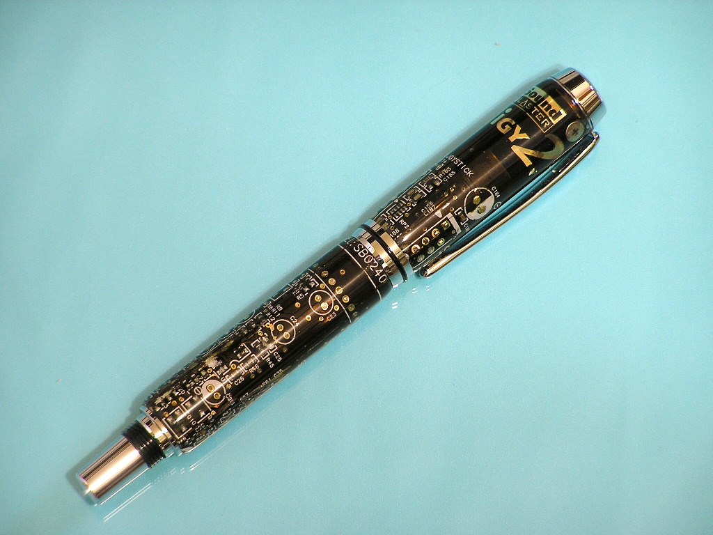 The Sound Blaster Pen printed circuit board