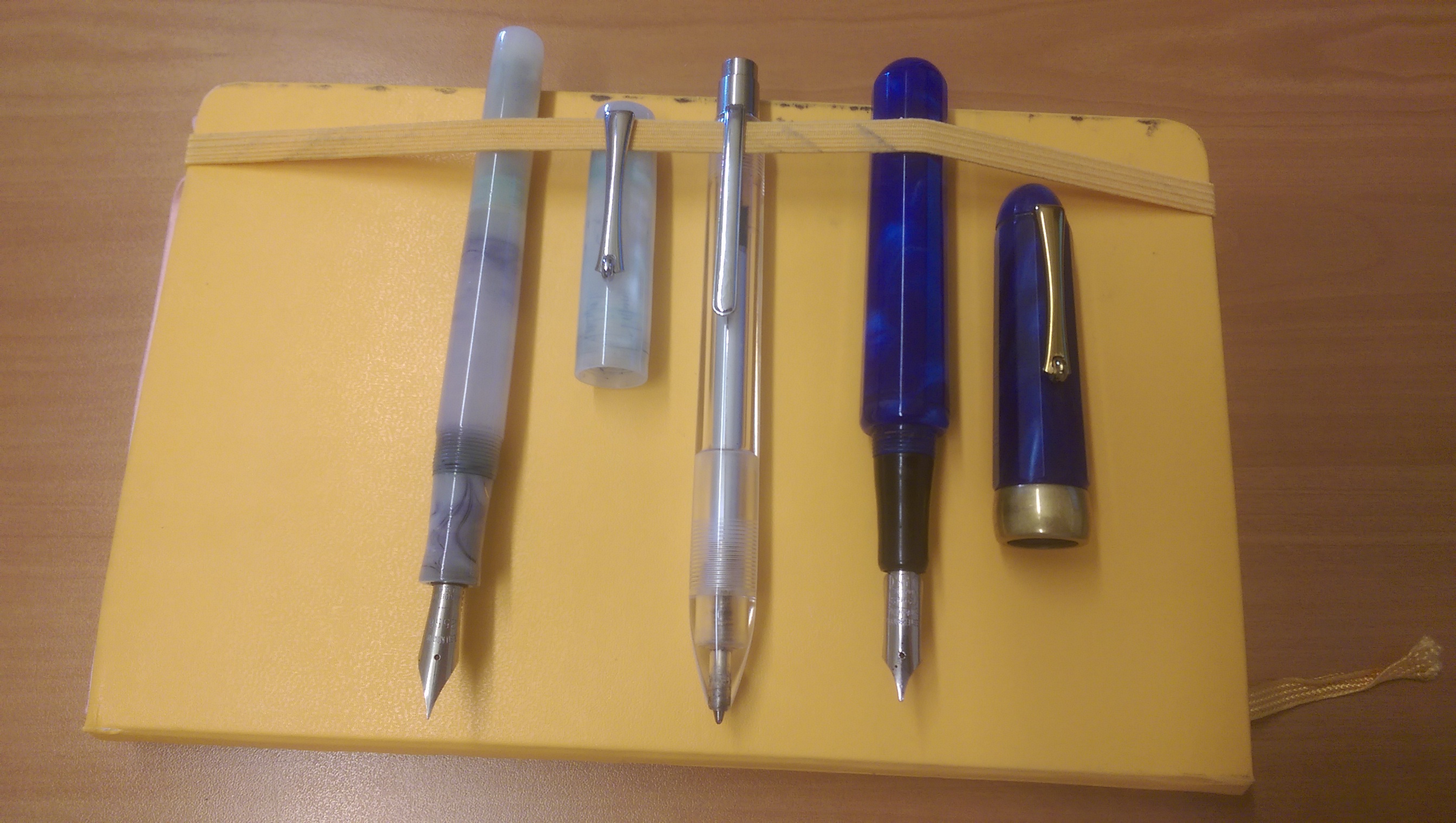 Three of my daily carry pens