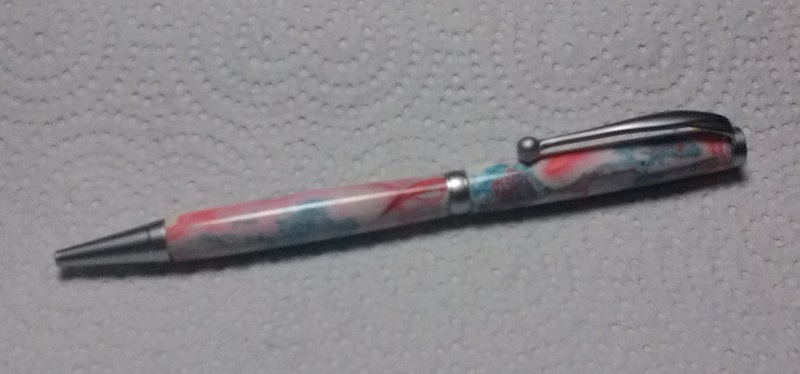 Tie-Dyed pen #1