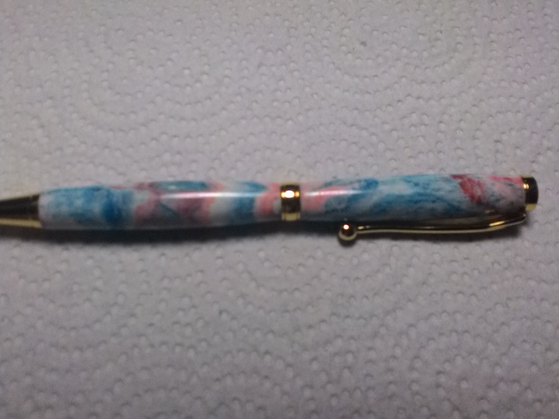 Tie-Dyed pen #2