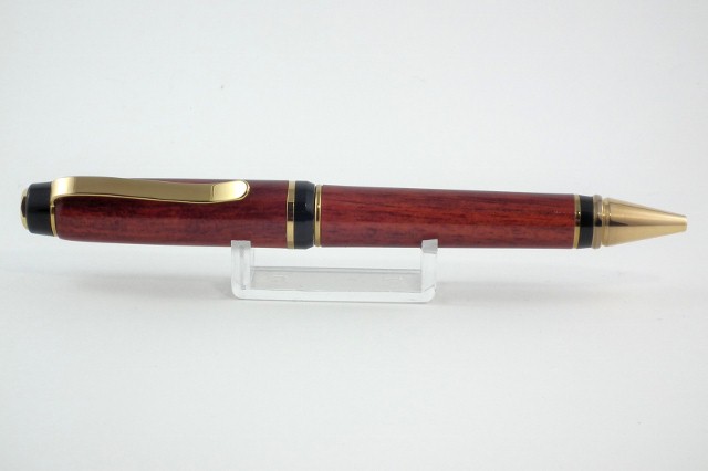 Titanium Gold Cigar in Bloodwood