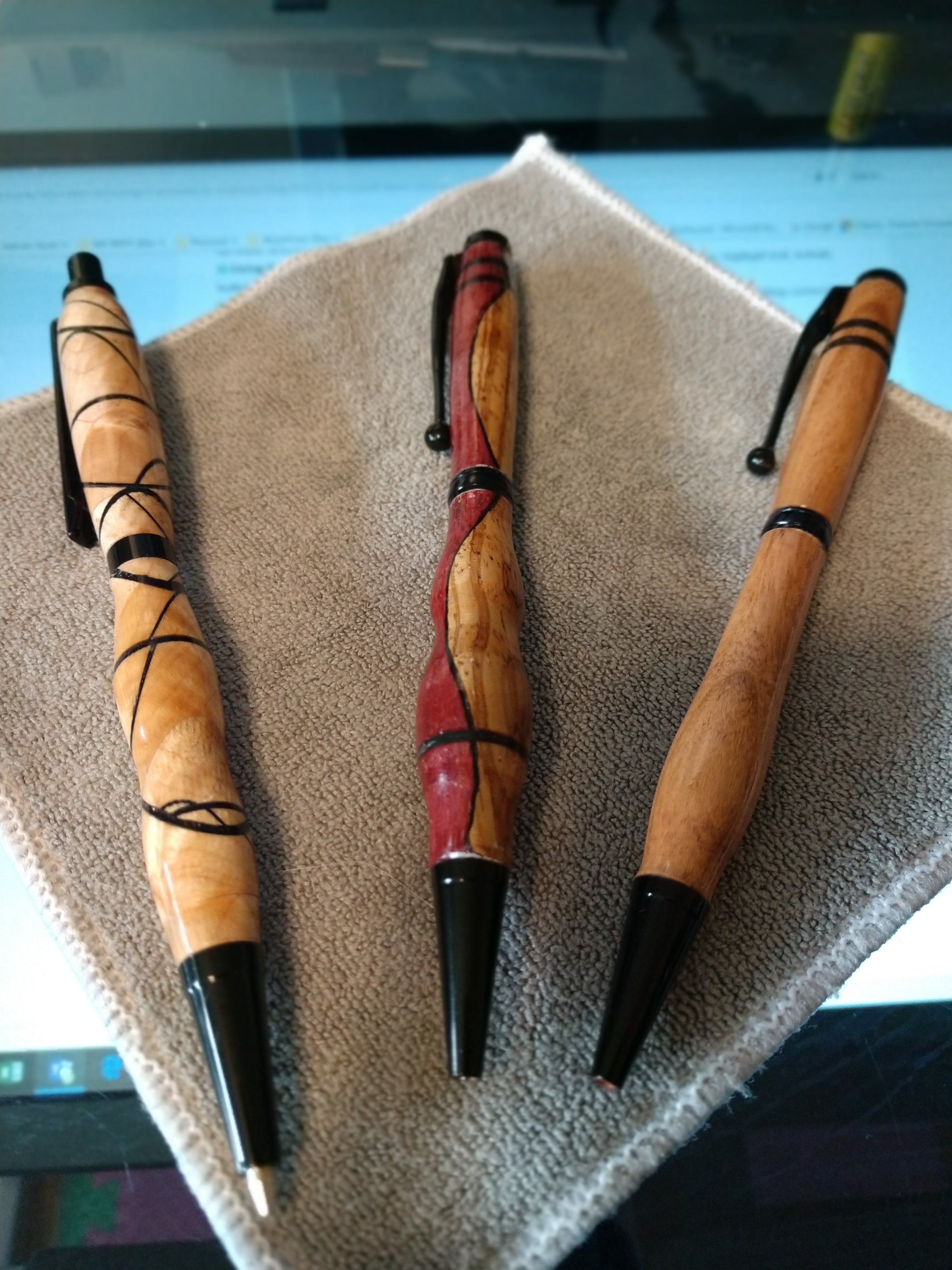 trio of pens