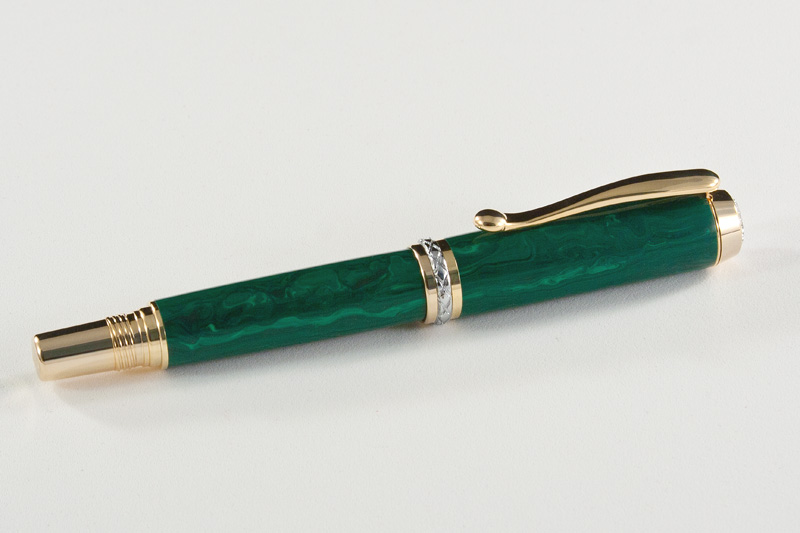 Triton in Malachite