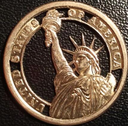 Tru-Presidential Dollar™ coin(Reverse)