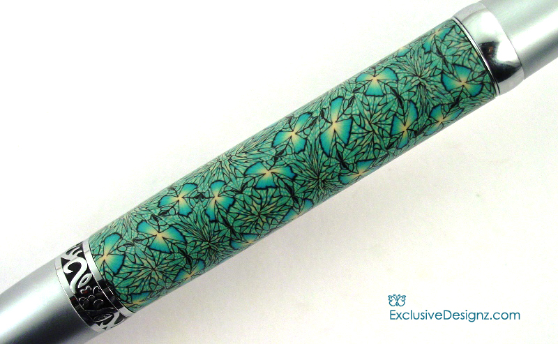 Turquoise Kalidiscope Pen