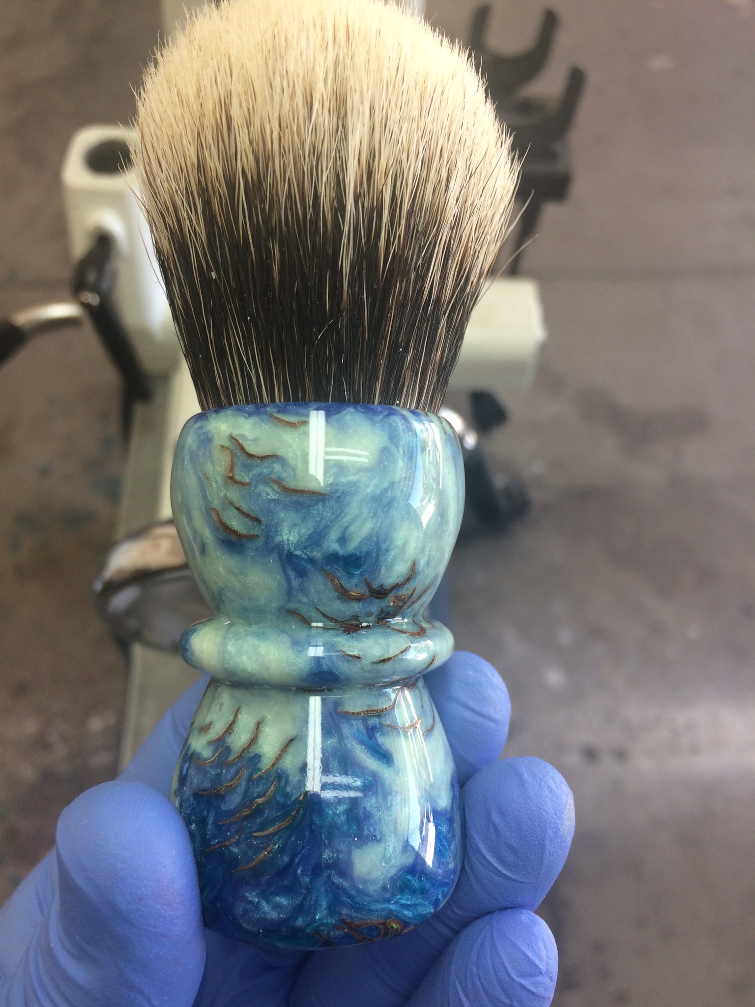 Two Shaving Brushes