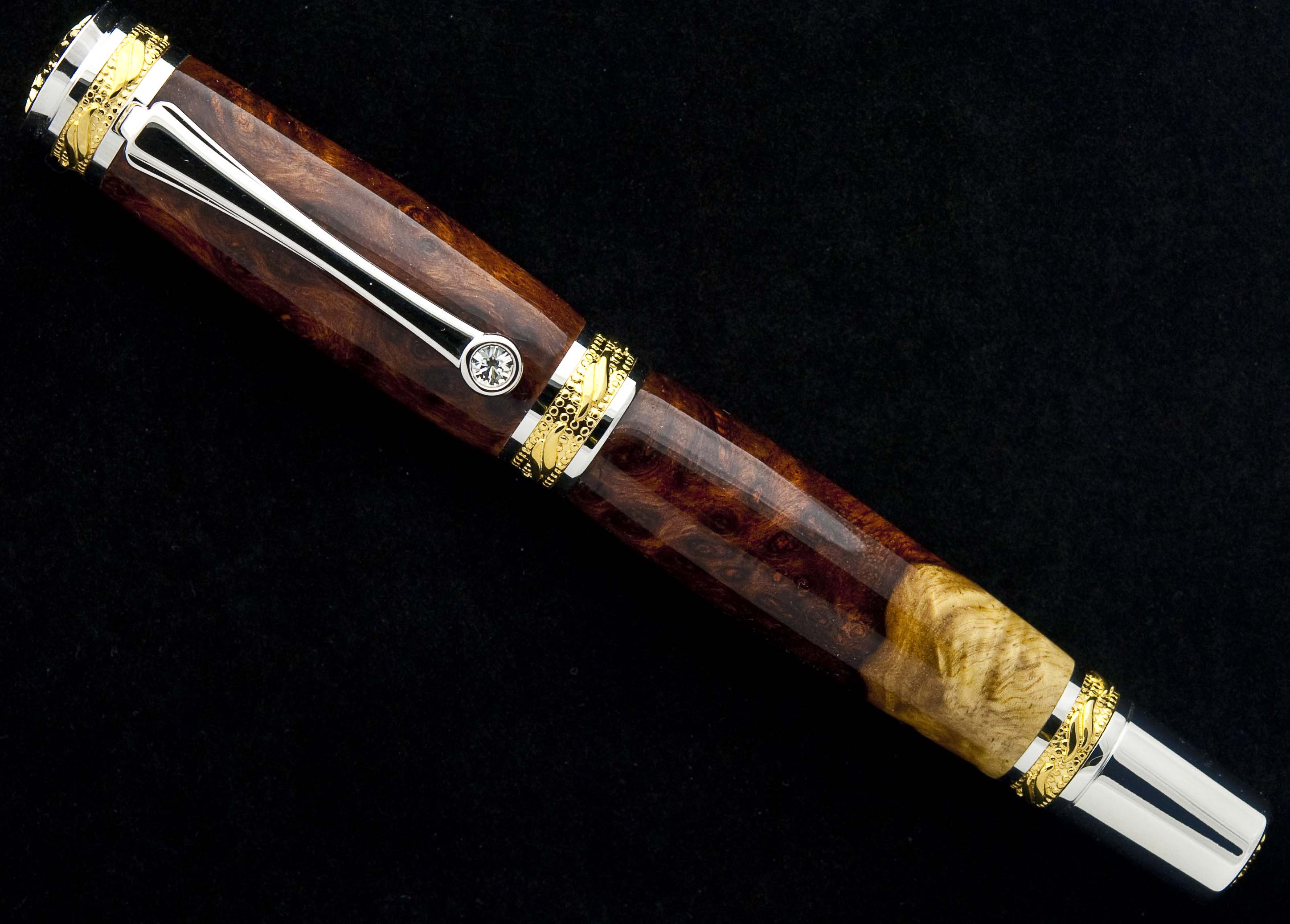 Two Toned Amboyna Burl Majestic