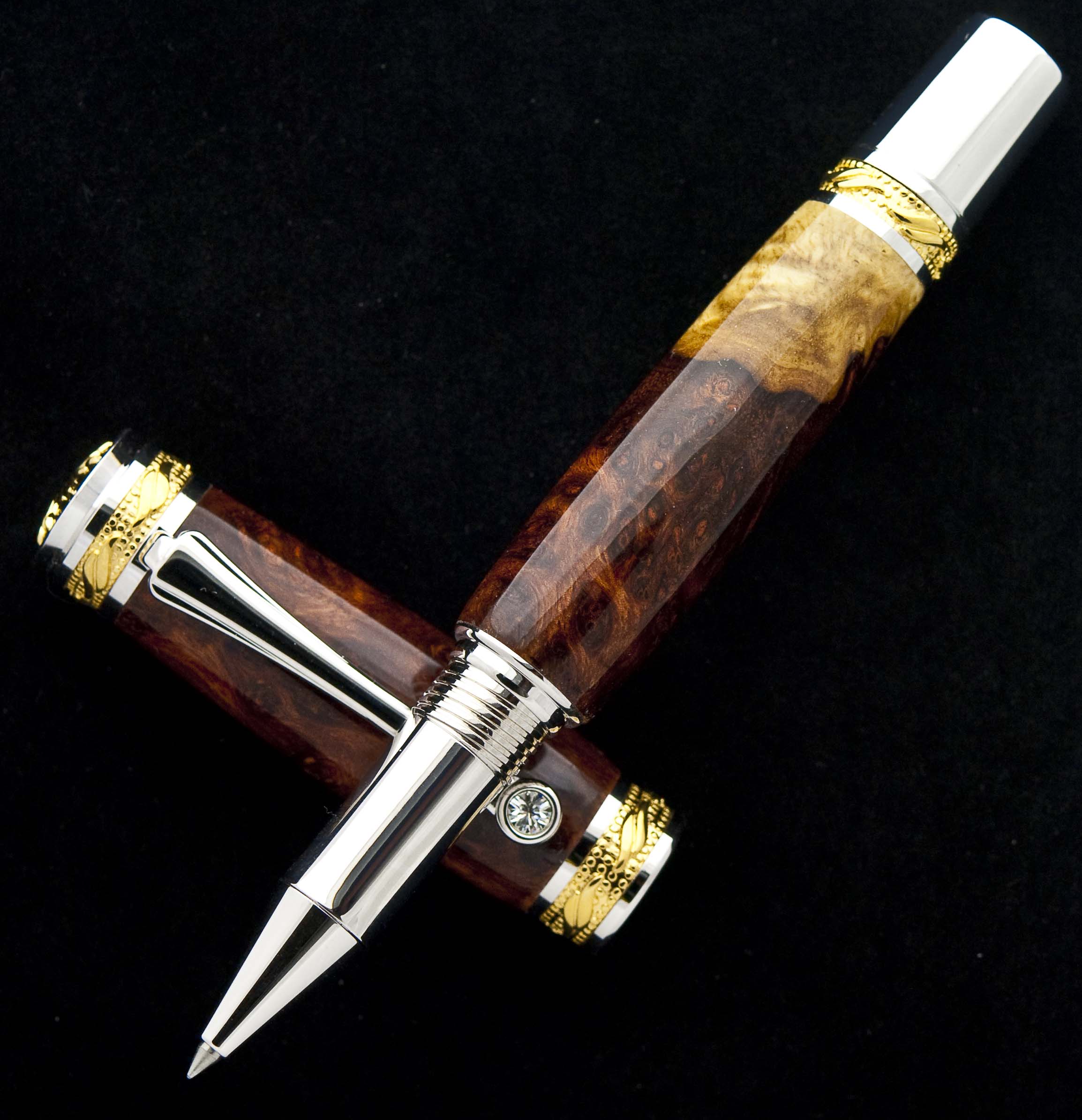 Two Toned Amboyna Burl Majestic