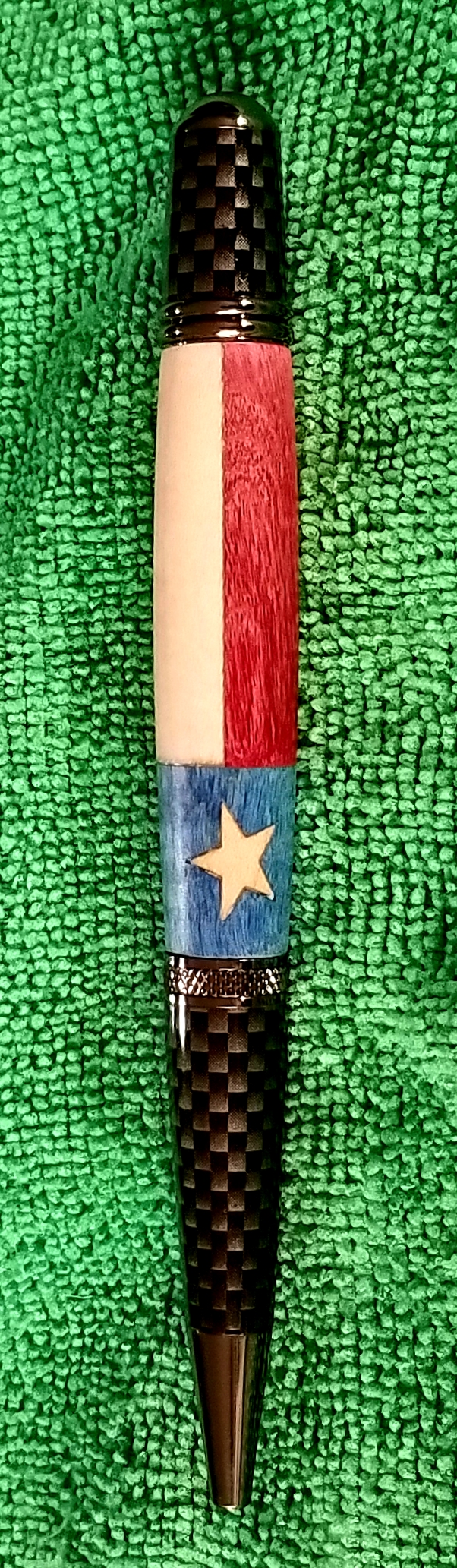 TX Flag Carbon Fiber