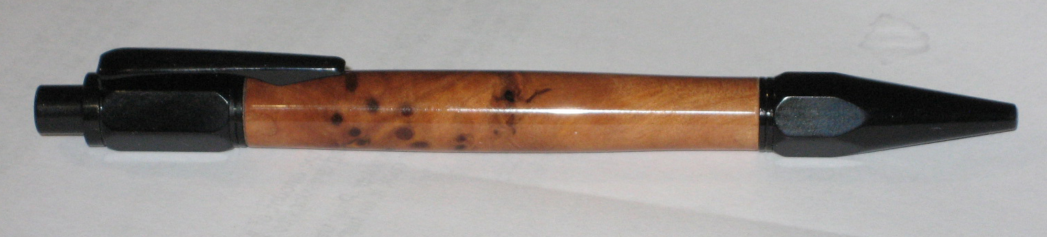 Vertex, Black Enamel, Thuya Burl