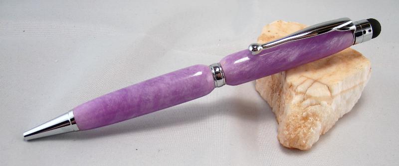 Violet Soft Stylus Slimline Pen