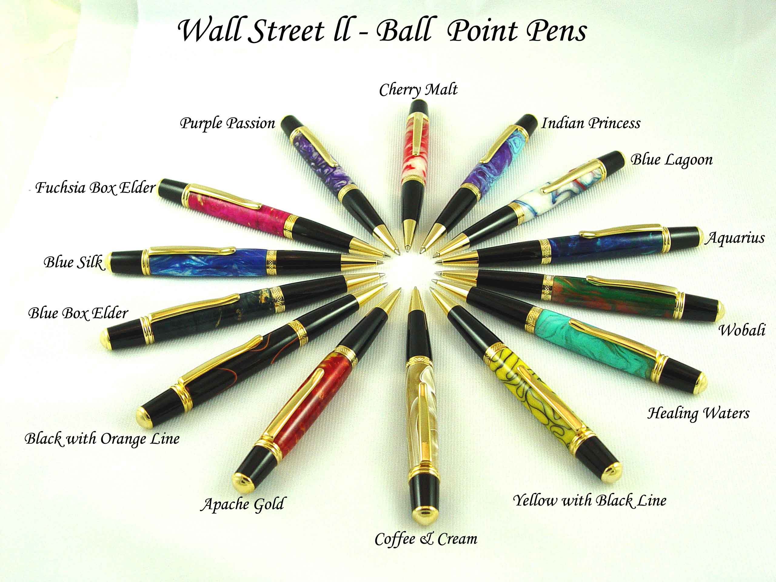 Wall Street ll Ball Pens