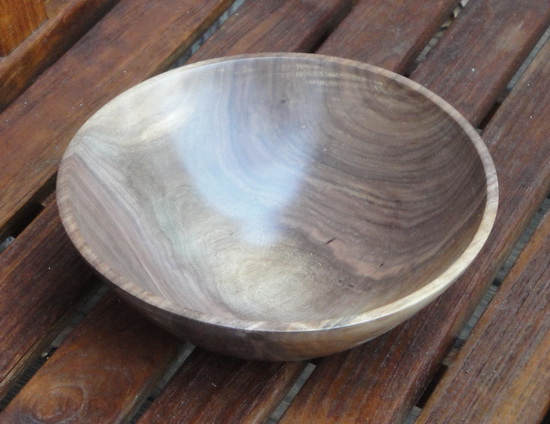 Walnut bowl