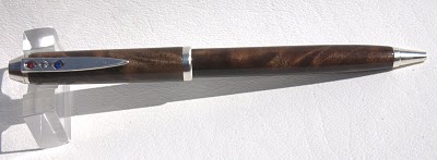Walnut pith pen for 2010