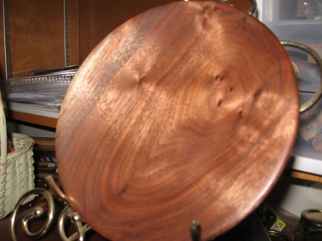 walnut plate