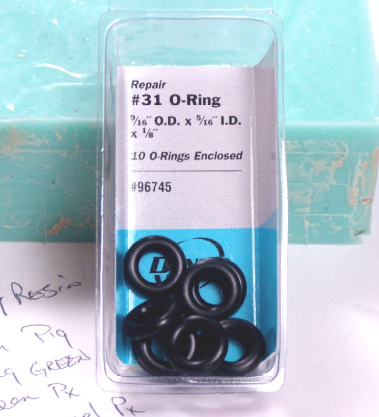 washers used for casting threaded bottle stoppers