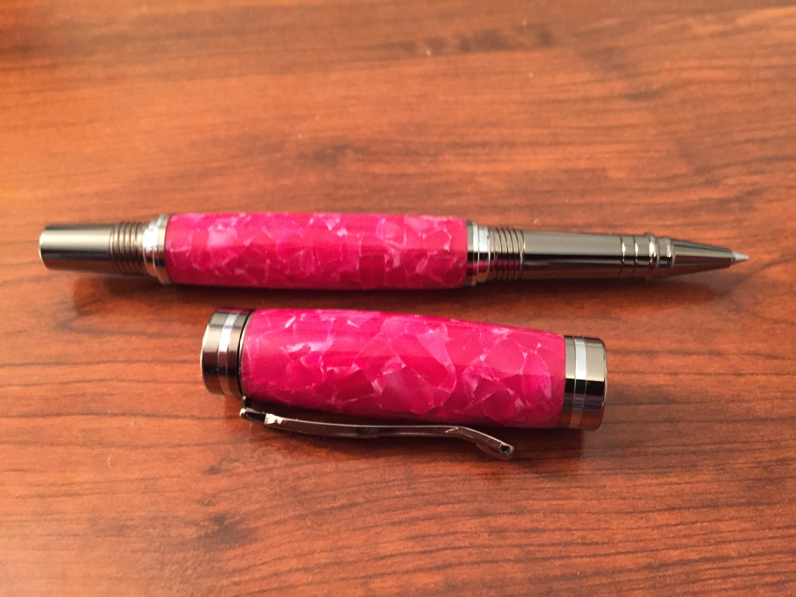 Wife’s pink pen