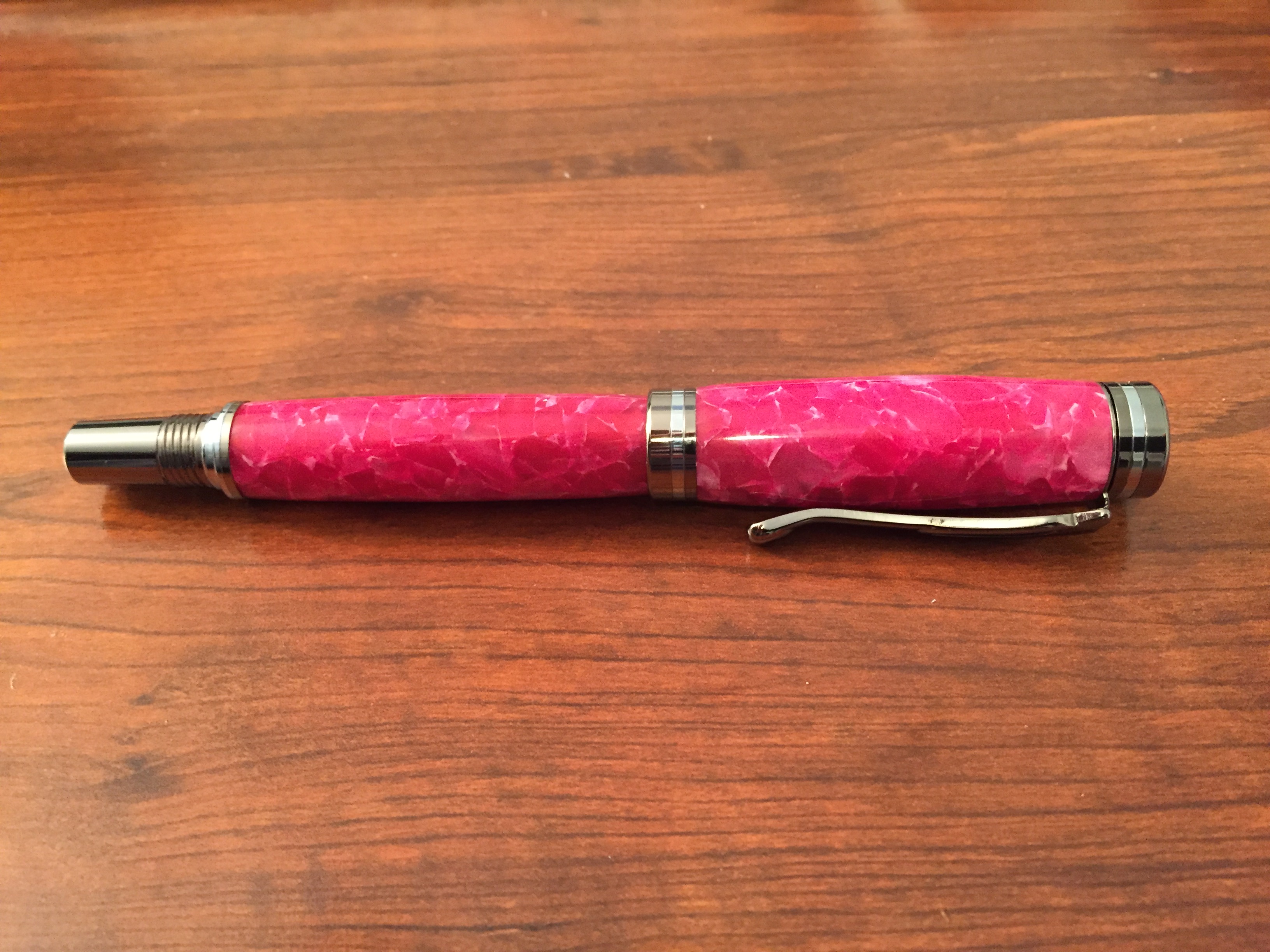 Wife’s pink pen