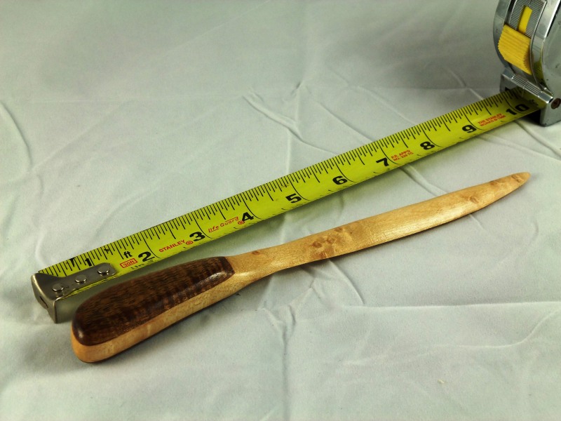 wood letter opener