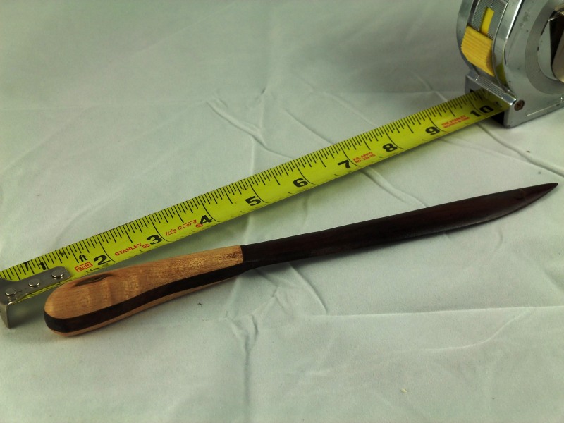 wood letter opener