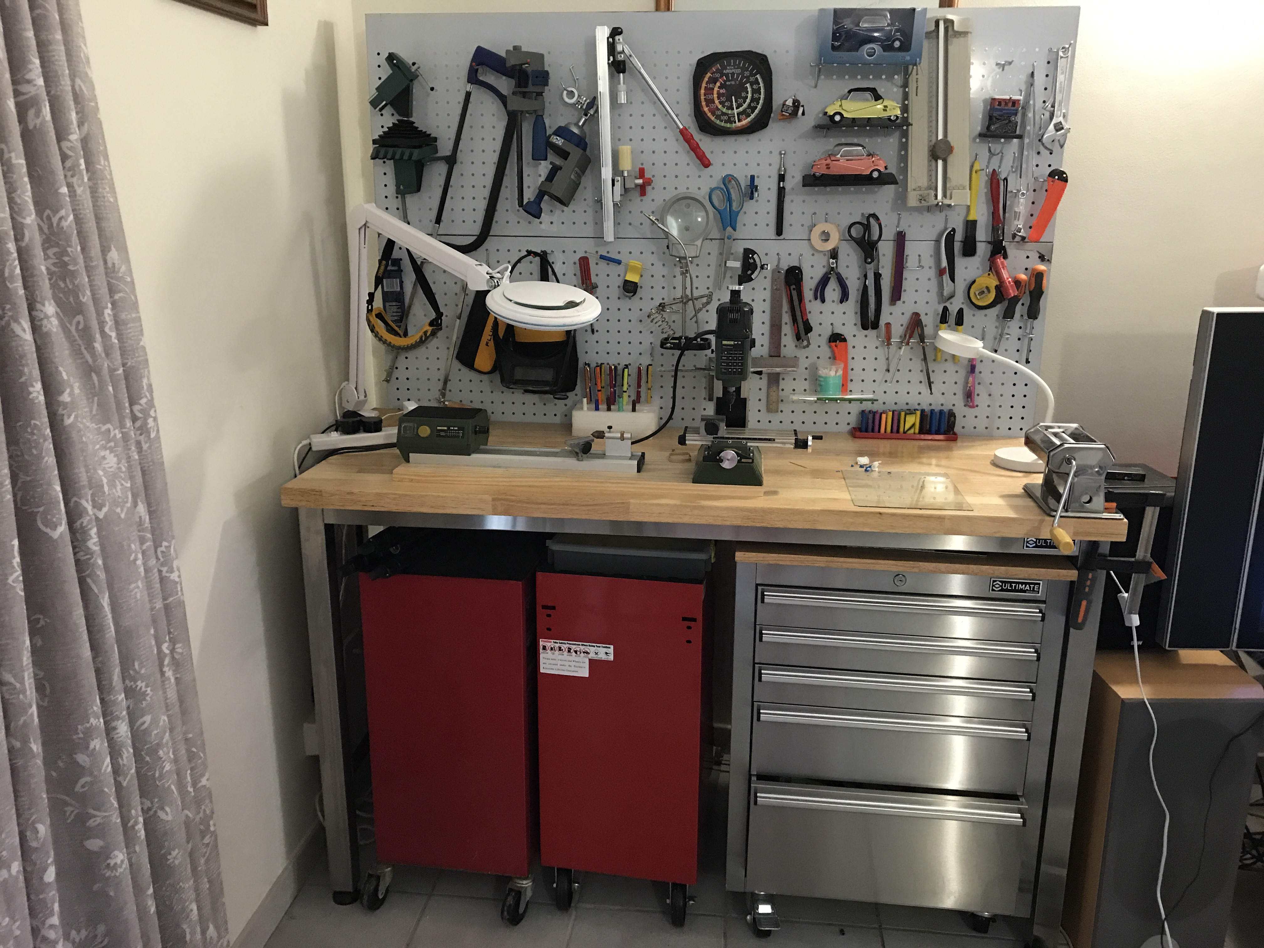 Workbench for Polymer Clay Penmaking