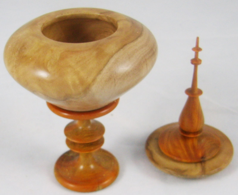 Yellowbox burl & Conkerberry trinket box