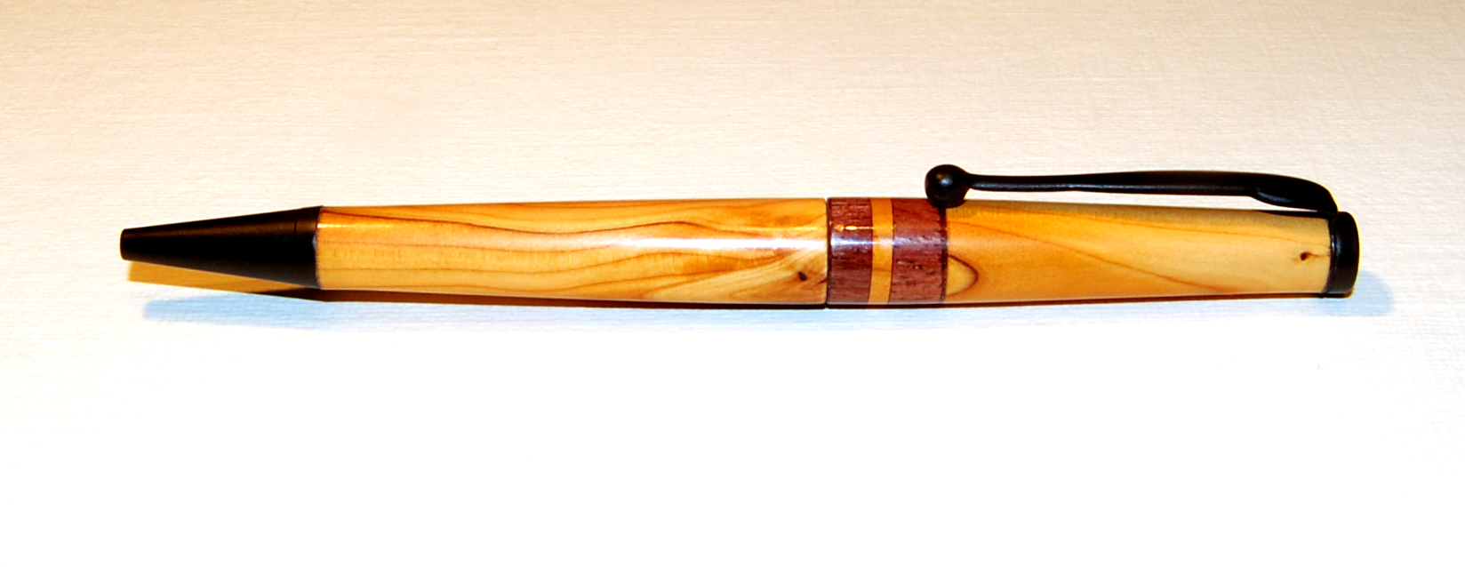 Yew and purpleheart slimline