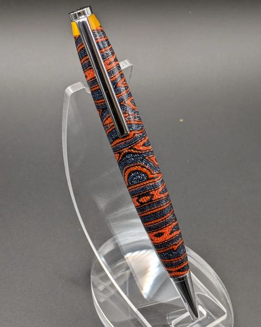 Yinzer Pens S113 Crazy Micarta