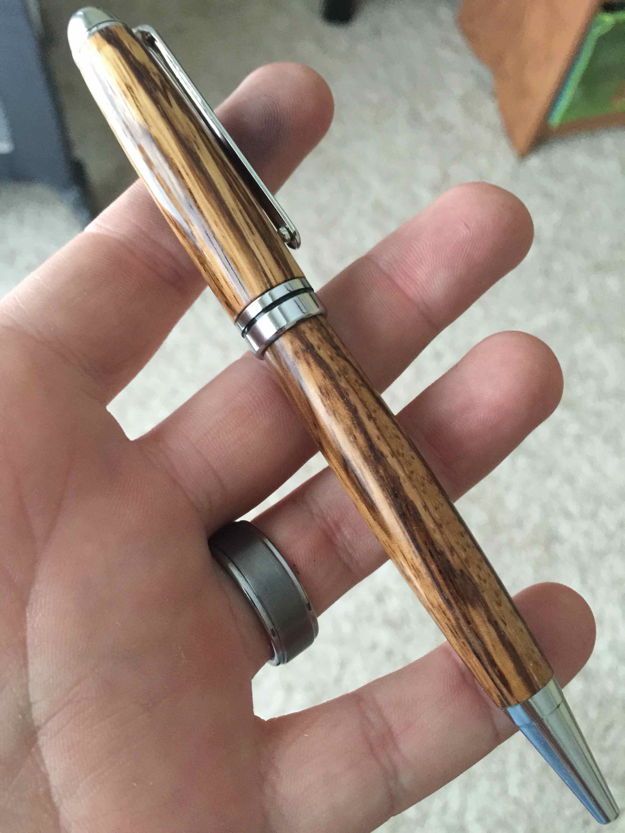 zebrawood 1 euro