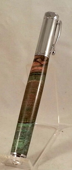 Zen Rollerball with Brooks Dyed Blank